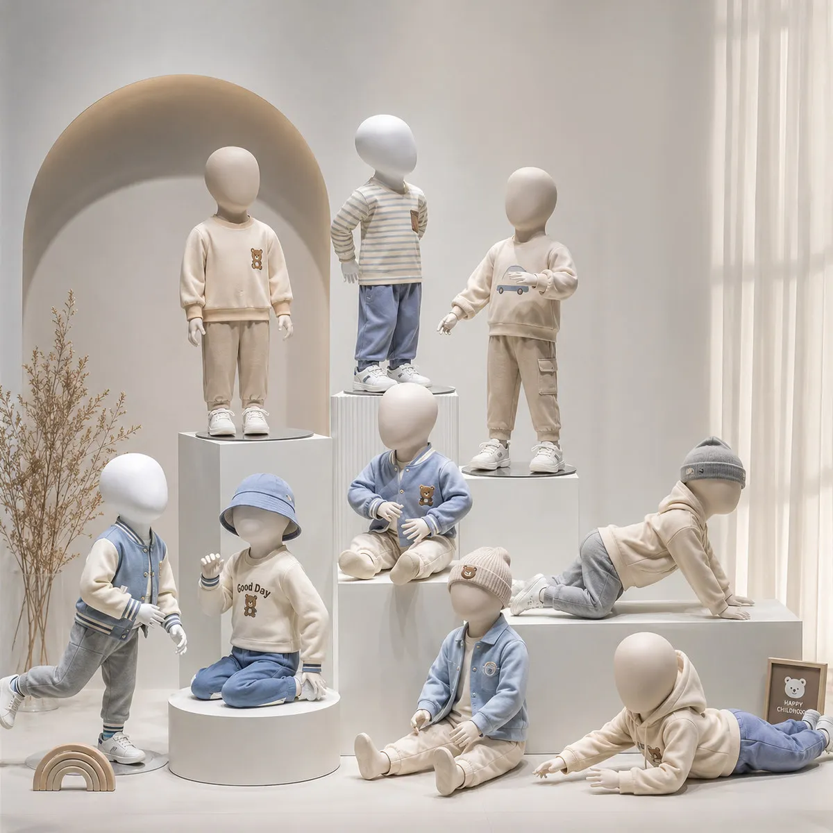 Baby Clothing High End - متجر ملابس أطفال فاخر، نموذج عرض