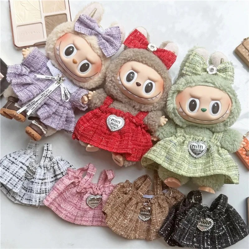 15 17 سنتيمتر ل Labubu دمية فس - مراجعة Baby Clothing Usa وسعره