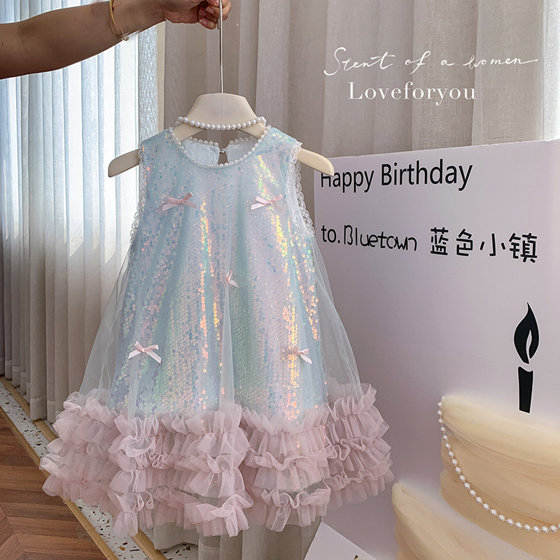 الفتيات فستان صيف جديد الأطفال - مراجعة Baby Clothing High End وسعره