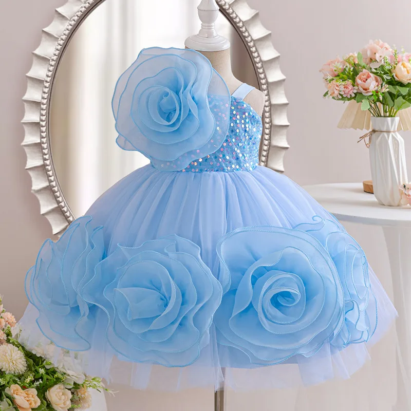 فستان حفلات زفاف فاخر للفتيات  - مراجعة Baby Clothing High End وسعره